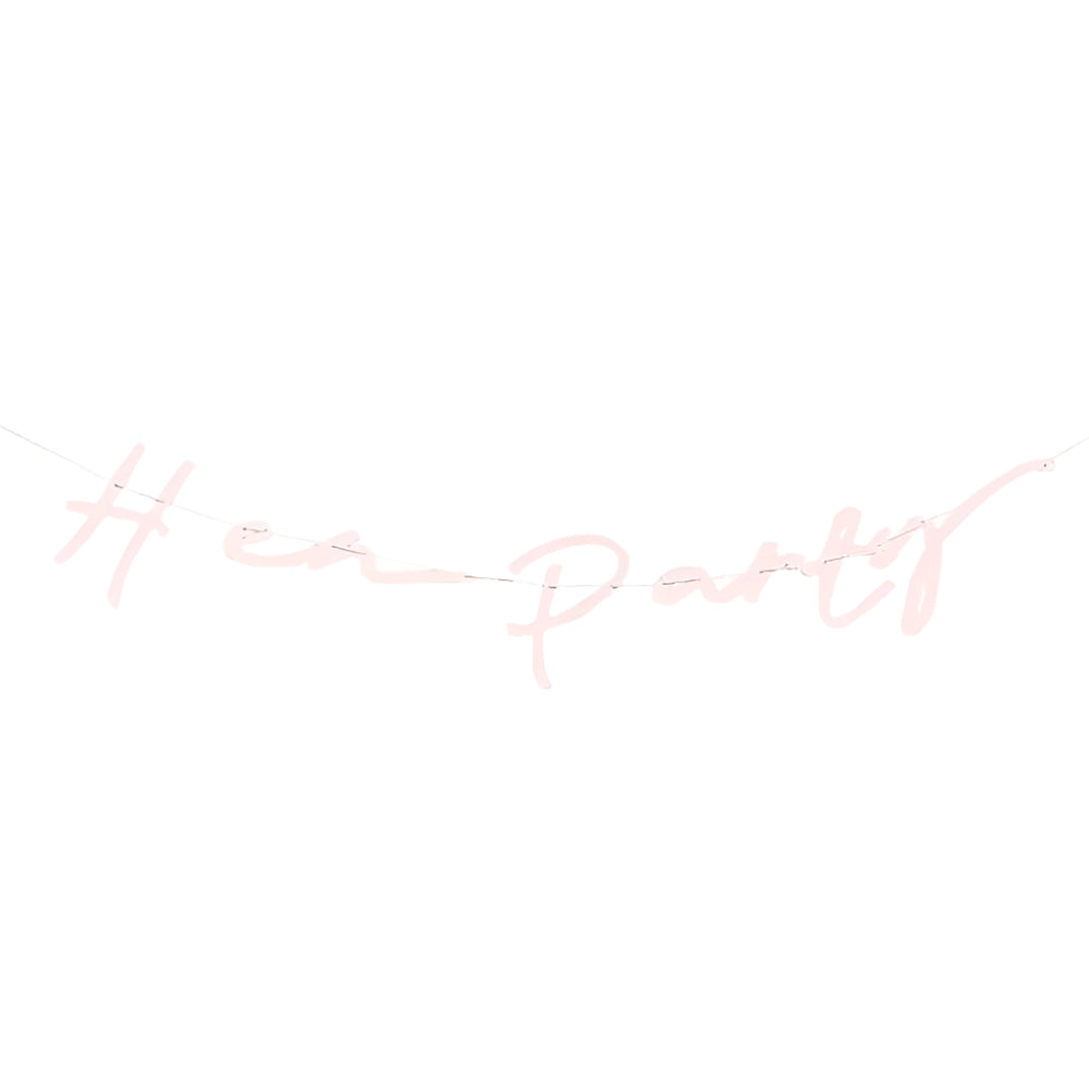 Boho Bride Banner Hen Party / Ginger Ray