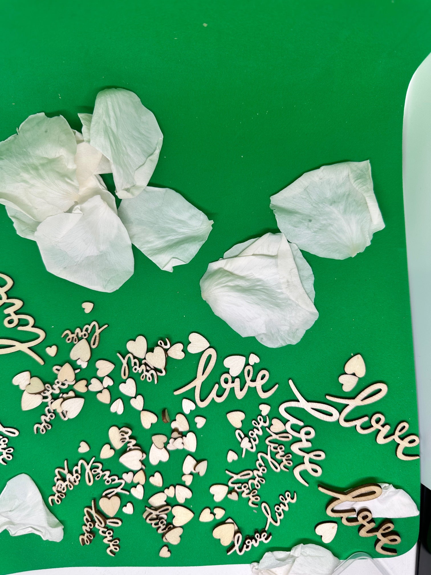 Wooden Love Table Sprinkles