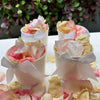 Spring Breeze Freeze Dried Rose Petal Confetti in set of 4 pre-packaged tubs