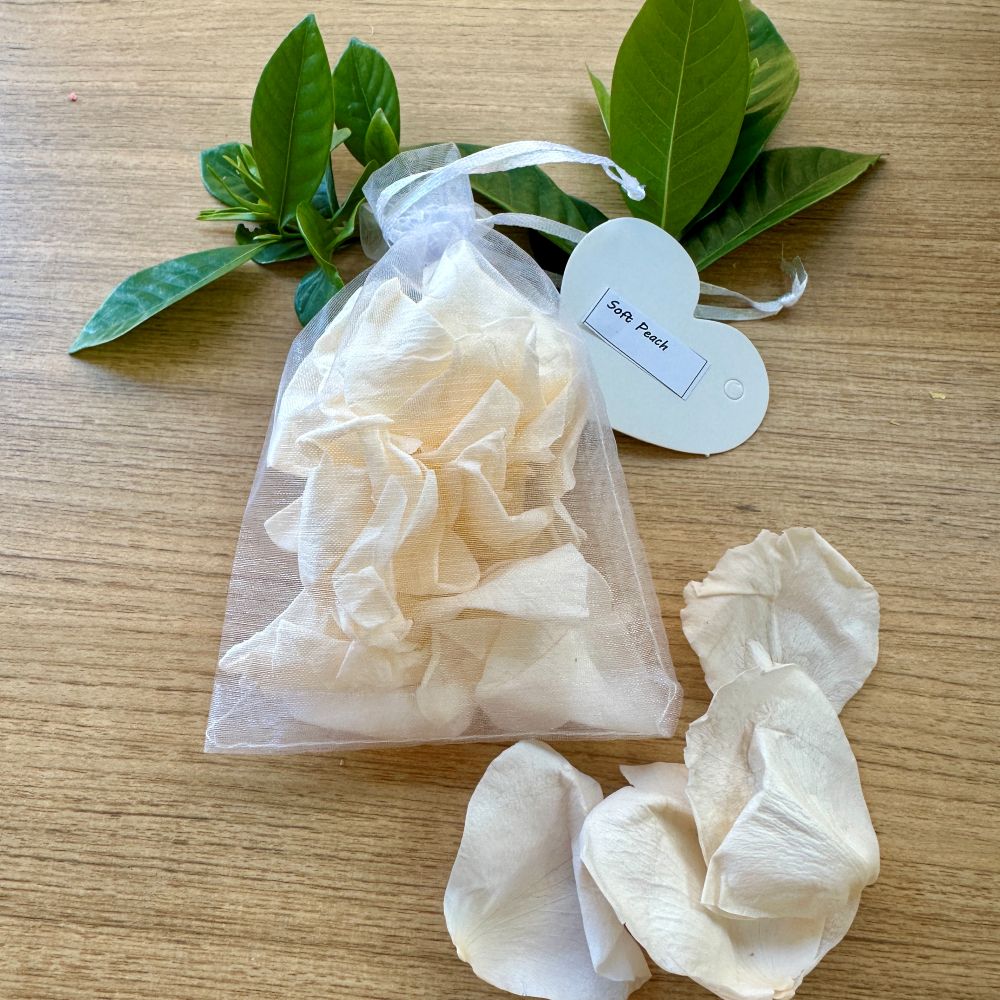 Samples Freeze dried Rose Petal Confetti