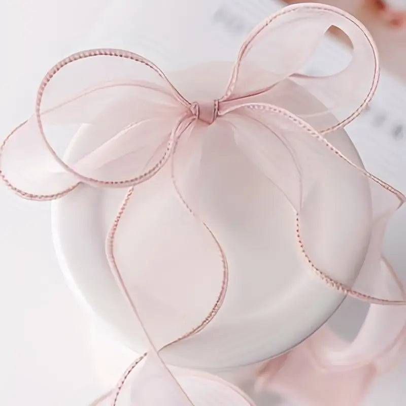 Wedding Day Ribbon Rose Pink