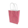 Party/ Xmas/ Gift Bags or Event Bags 15 x 8 x 21 cm Pink Pack of 4