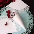 Paper Wedding Confetti Cones  Butterfly Medium 12.5x 12.5cm Pack of 25