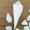 Personalised Confetti Cones - Brush Script Font - Pack of 20