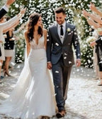 Hydrangea Petal Confetti Cannon/Popper - Antique White