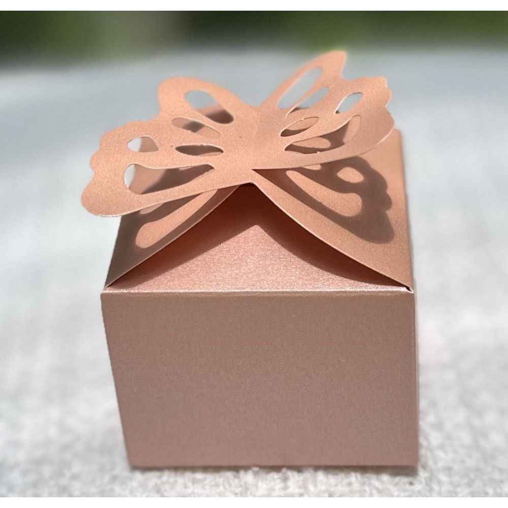 Wedding Confetti /  Bonbonniere boxes Small Butterfly Pink  Pack of 20