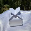 Wedding Confetti /  Bonbonniere boxes Small Heart White  Pack of 20