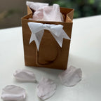 VIP Individual Fleurfect Petal Packages Memorial Tribute Natural Bags Pale Cotton Candy Pink