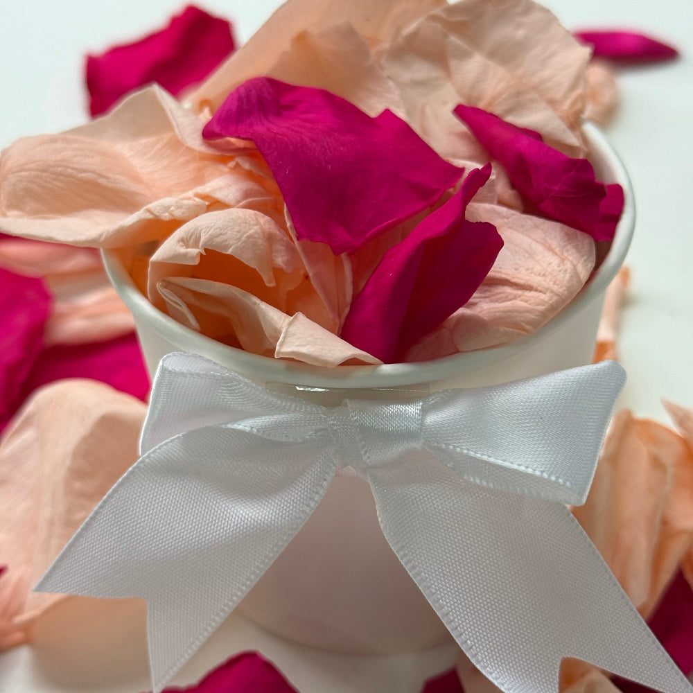 Berry and Mango- Freeze Dried Preserved  Rose Petal Confetti