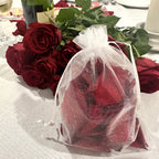 Wedding confetti organza bags Pack of 10 (Unfilled)