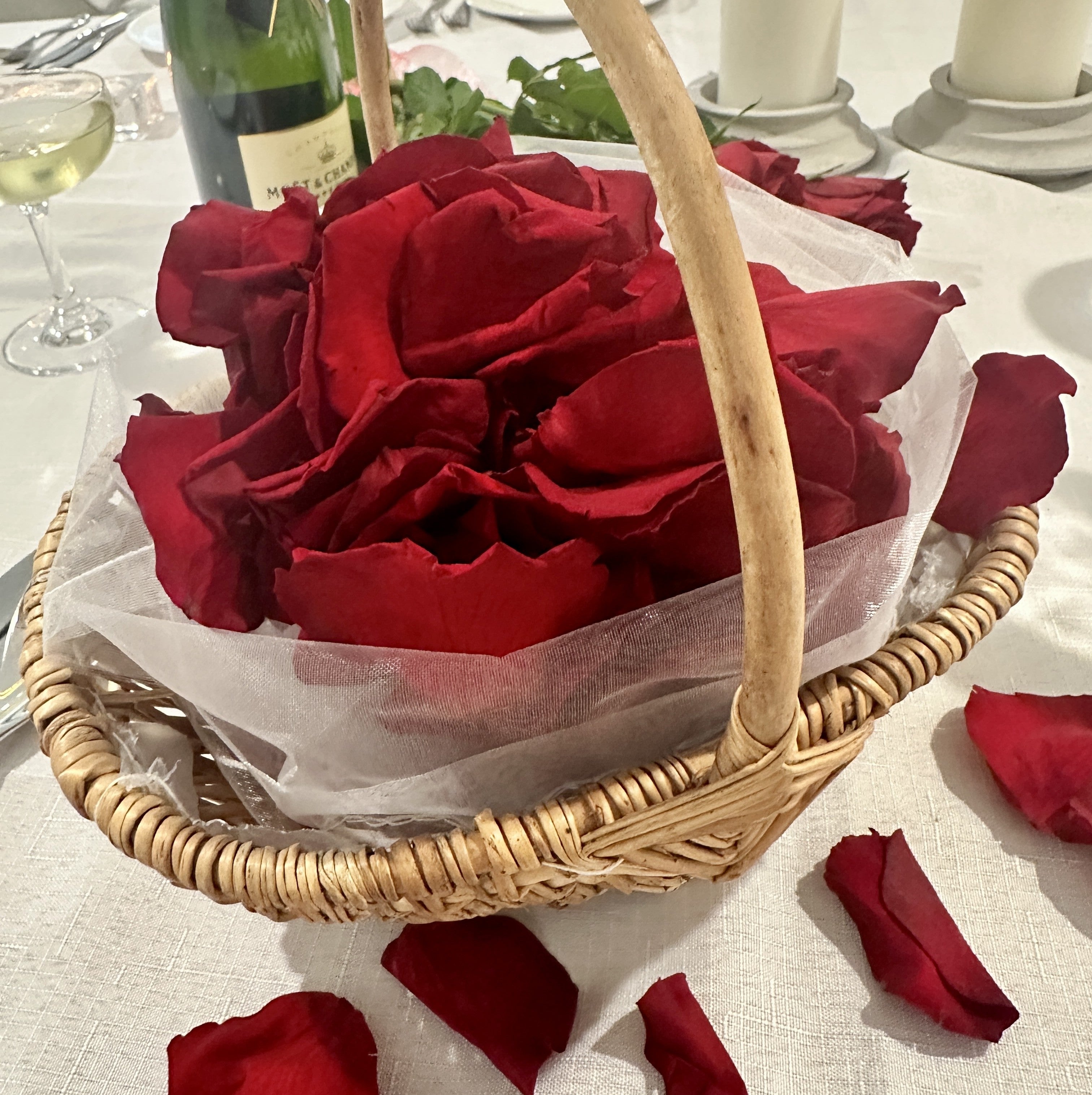 VIP Whole Box of Fleurfect Loose Freeze Dried and Preserved Petals Ruby Red