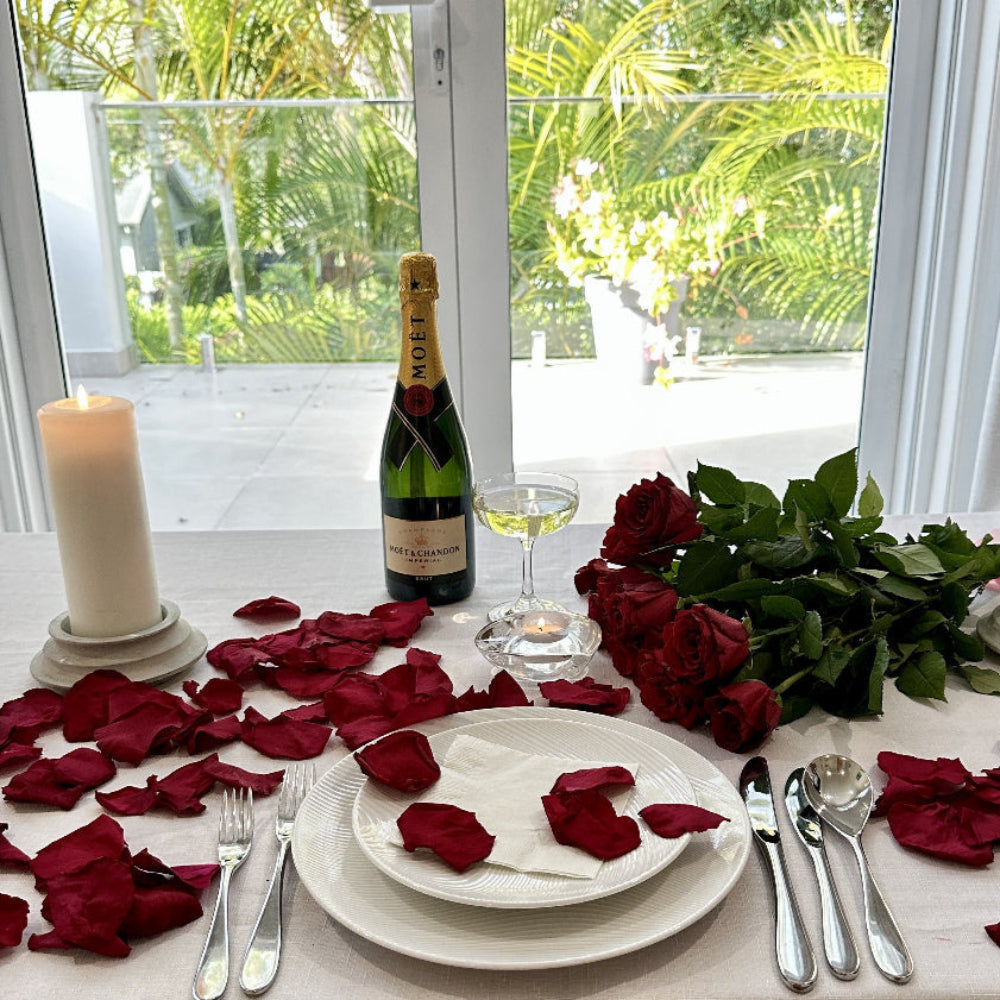 Ruby Red - Soft Freeze Dried Rose Petal Confetti