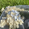 Freeze dried Blue and Cream Summer Sky Hydrangea Wedding Petal Confetti