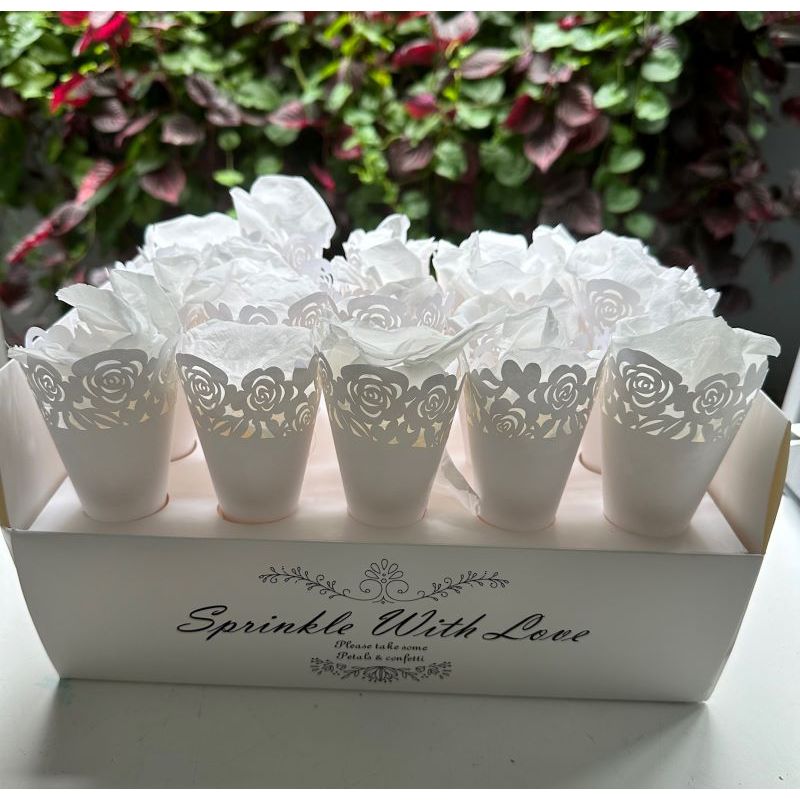 Confetti Cone Holder Tray Holds 20 cones