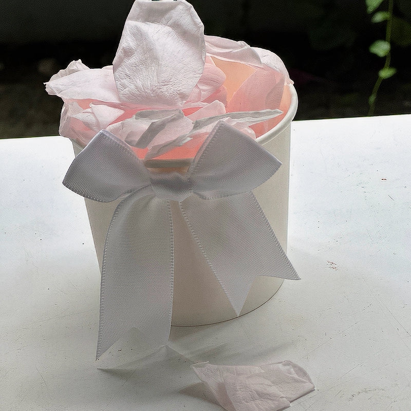Pale Cotton Candy Pink Large- Freeze Dried Soft Rose Petal Confetti