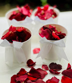 Ruby Red - Soft Freeze Dried Rose Petal Confetti