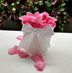 30 Individually Pre-Packaged Tubs Biodegradable Petal Confetti -Barbie Pink