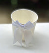 White Wedding Confetti Tubs Pack of 5 (Unfilled)
