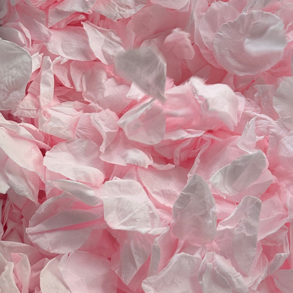 VIP Whole Box of Fleurfect Loose Biodegradable Petals Pale Cotton Candy Pink