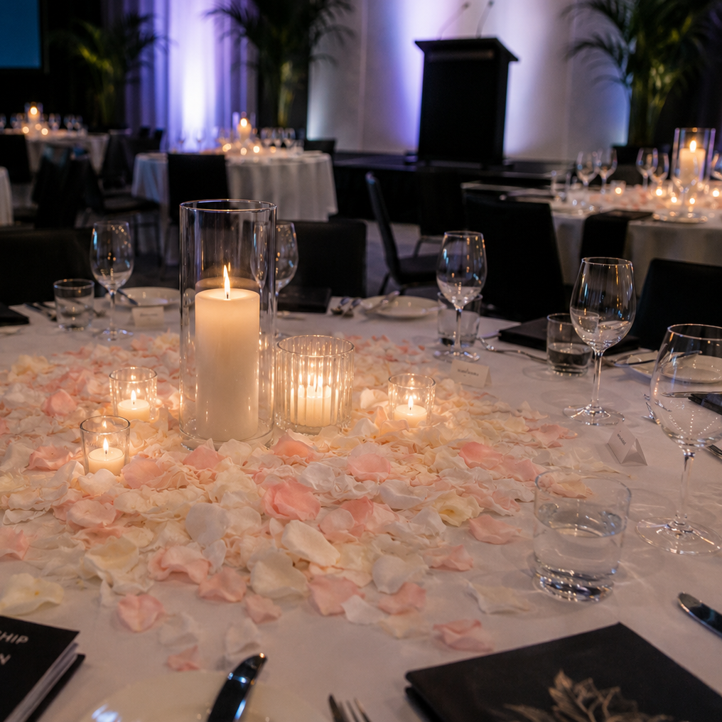 Biodegradable Rose Petal Confetti- Pastel Perfection