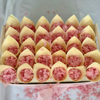 Wedding Bundle- Pink Hydrangea Biodegradable Petals+ Cones + Tray