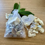 Freeze dried Blue and Cream Summer Sky Hydrangea Wedding Petal Confetti