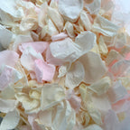 Pastel Perfection - Soft Freeze Dried Rose Petal Confetti