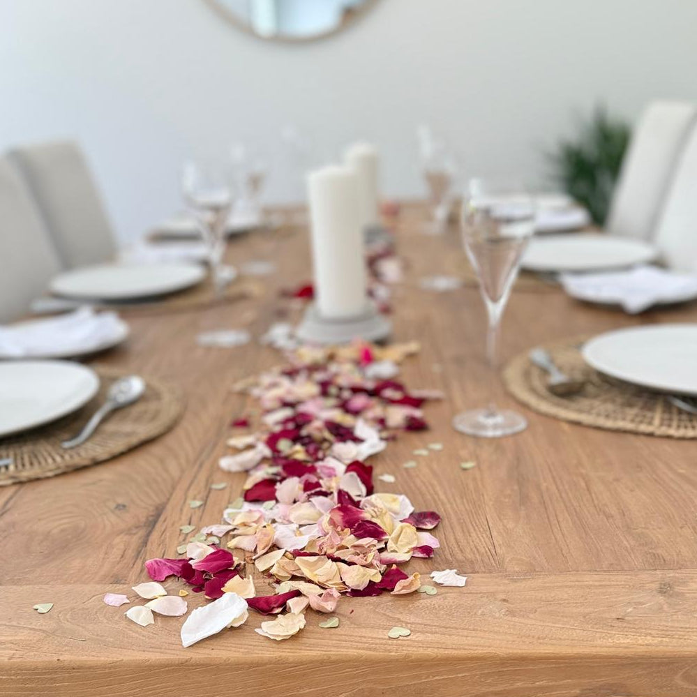 Australiana Freeze Dried Rose, Delphinium and Eucapyptus Table Decoration Sprinkle Kit