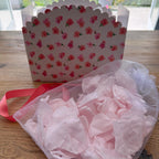 Happy Birthday Table Decoration Light Pink Freeze Dried Rose Petal Sprinkle Kit