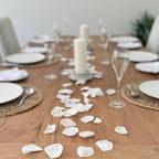 Happy Birthday Table Decoration Light Pink Freeze Dried Rose Petal Sprinkle Kit