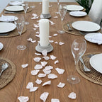 Snow White Freeze Dried Petal Table Decoration Sprinkle Kit for  Weddings, New Baby, Baptisms, Christenings, Communions