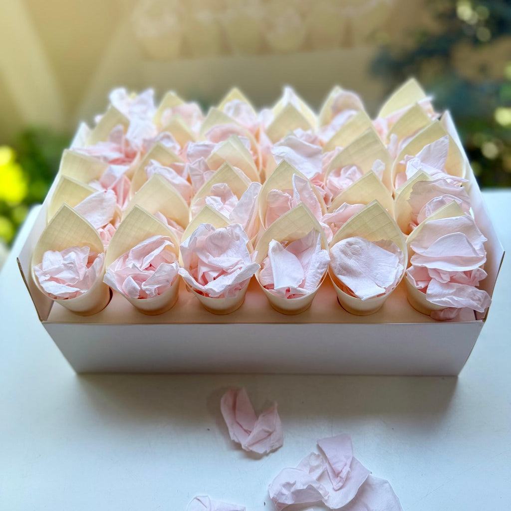 VIP Wedding Petal Fleurfect Packages Pale Cotton Candy Pink