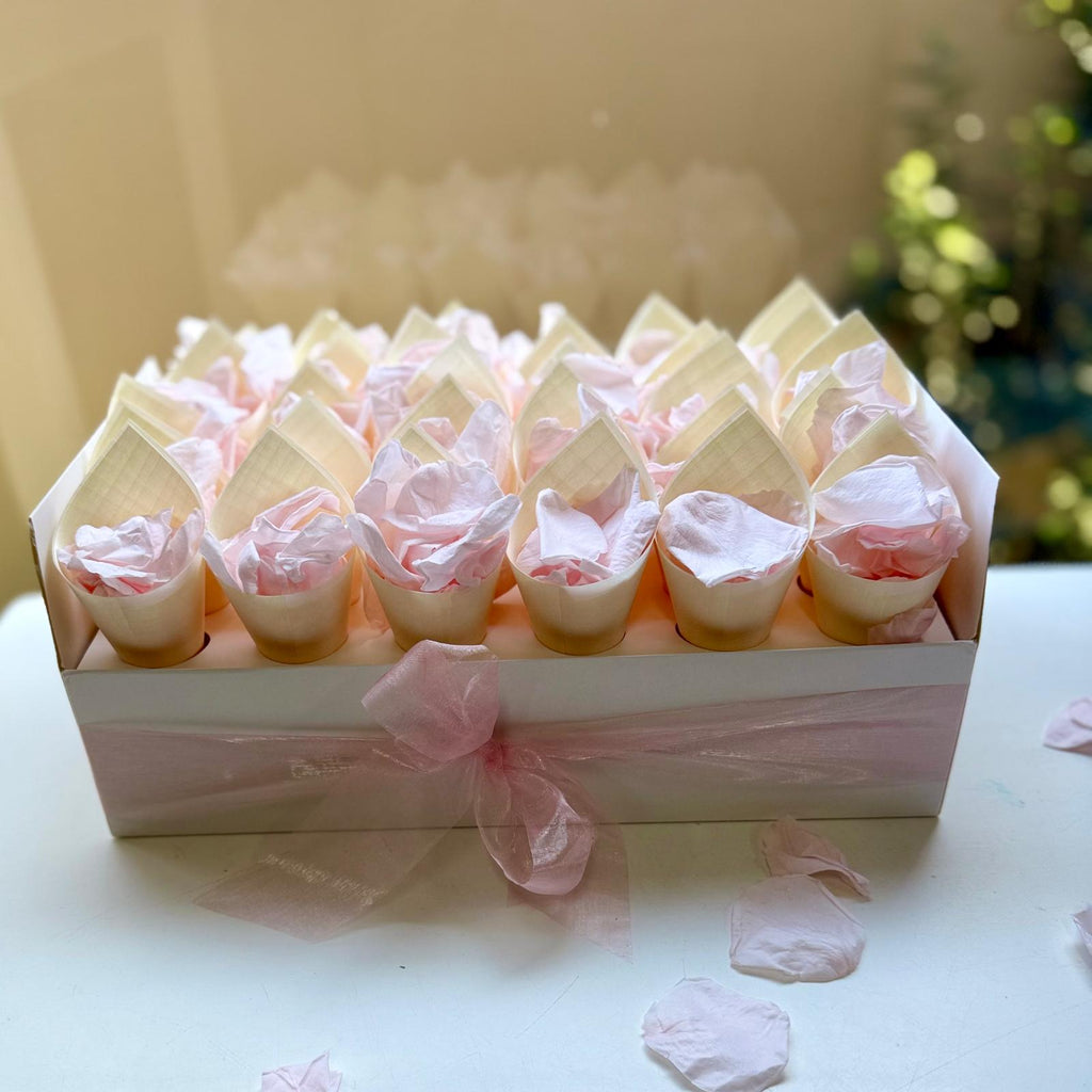 VIP Wedding Petal Fleurfect Packages Pale Cotton Candy Pink