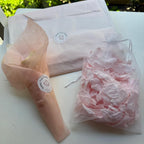 30 Guest Fleurfect Value Bundle- Light Pink Freeze Dried Rose Petal Confetti (Petals+Cones+Tray)