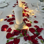 Christmas Table Decoration  Freeze Dried Rose Petals Sprinkles- Reusable Box Kit