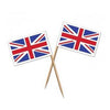 Union Jack Pick /Flags Pack of 50