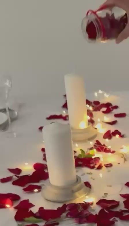 Christmas Table Decoration  Australiana Freeze Dried Petal Sprinkles- Reusable Jar Kit