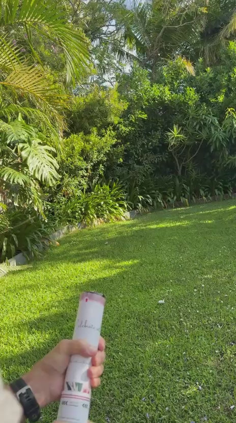 Gender Reveal Pink It's a Girl Natural Hydrangea Petals Confetti Cannon