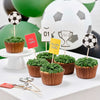 Football Wooden Cake Toppers/ Ginger Ray