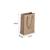 Party/Gift Paper Bags perfect for Events -XS Kraft 14cm x 11cm x 6.5cm Pack of 10