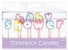 Toppers / Picks / Candles Baby Shower Assorted Pack of 10/ Amscan
