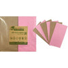 Eco Light Pink Napkins Lunch 1/8 fold & Kraft Pack of 20