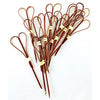 Bamboo Heart Pick Skewers 10cm Red Pack of 100