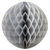 Honeycomb Ball Silver 35cm
