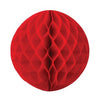 Honeycomb Ball Red  35cm.