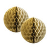 Honeycomb Ball Gold 15cm | Pack of 2