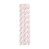 Light Pink Straws Pack of 8