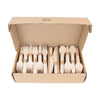 Eco-friendly bulk wooden cutlery set