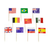 International National Flags Pack of 50 Assorted