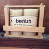 Beeswax Rolled Candle Gift Box with 2 candles